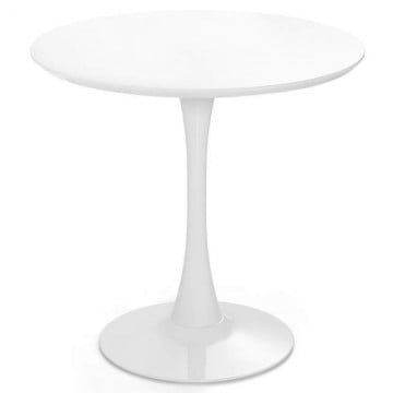 32 Inch Modern Tulip Round Dining Table with MDF Top