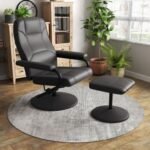 360° Swivel Recliner Chair with Ottoman