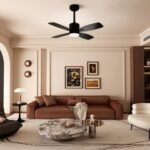 42inch Ceiling Fan with Light and Remote 3CCT LED with Memory 4H Timer 6 Speeds