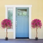 4.5 Feet Artificial Azalea Tree with Cement Pot