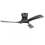 52 Inch Flush Mount Ceiling Fan with LED Light
