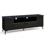 63 Inch TV Stand with Flip Door Cabinet for TVs up to 75 Inch