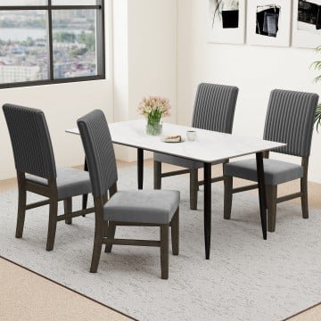 Dining Chair Set of 2 Mid-Century Modern Velvet Fabric Upholstered Chairs Dining Chair Set of 2 Mid-Century Modern Velvet Fabric Upholstered Chairs