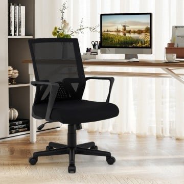 Ergonomic Desk Chair with Lumbar Support and Rocking Function Ergonomic Desk Chair with Lumbar Support and Rocking Function