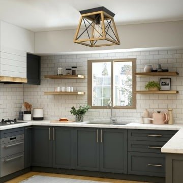 Farmhouse Vintage Ceiling Lights with E26 Blub Socket for Hallway Dining Room Farmhouse Vintage Ceiling Lights with E26 Blub Socket for Hallway Dining Room