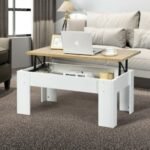 Lift Top Coffee Table with Hidden Storage Compartment