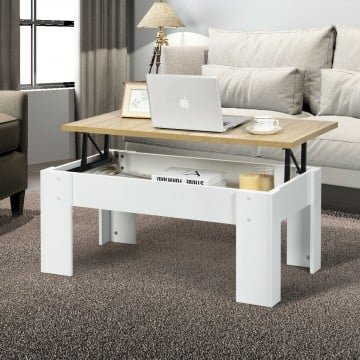 Lift Top Coffee Table with Hidden Storage Compartment Lift Top Coffee Table with Hidden Storage Compartment