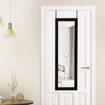 Lockable Wall Door Mounted Mirror Jewelry Cabinet with LED Lights Lockable Wall Door Mounted Mirror Jewelry Cabinet with LED Lights