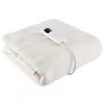 Machine Washable Electric Bed Warmer with Dual Controller 9 Heat Setting and 9-Hour Auto Off and Overheat Protection