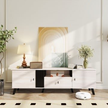 Mid Century Modern TV Stand Entertainment Center for 80" TVs Mid Century Modern TV Stand Entertainment Center for 80" TVs