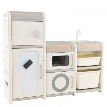 Multipurpose Toy Chest and Bookshelf with Magnetic Whiteboard