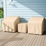 Patio Furniture Covers Waterproof Outdoor Conversation Covers for 3 Pieces Bistro Set