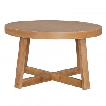 Round Coffee Table for Living Room 30 inch Farmhouse Accent Table with Study Rubber Wood Legs Round Coffee Table for Living Room 30 inch Farmhouse Accent Table with Study Rubber Wood Legs