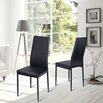 Set of 6 High Back Dining Chairs Set of 6 High Back Dining Chairs